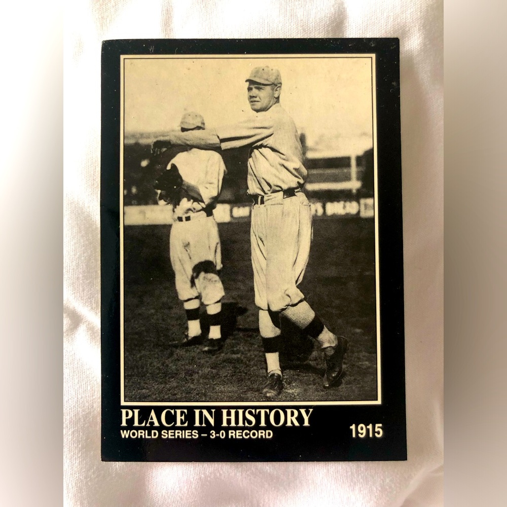 Babe Ruth baseball card